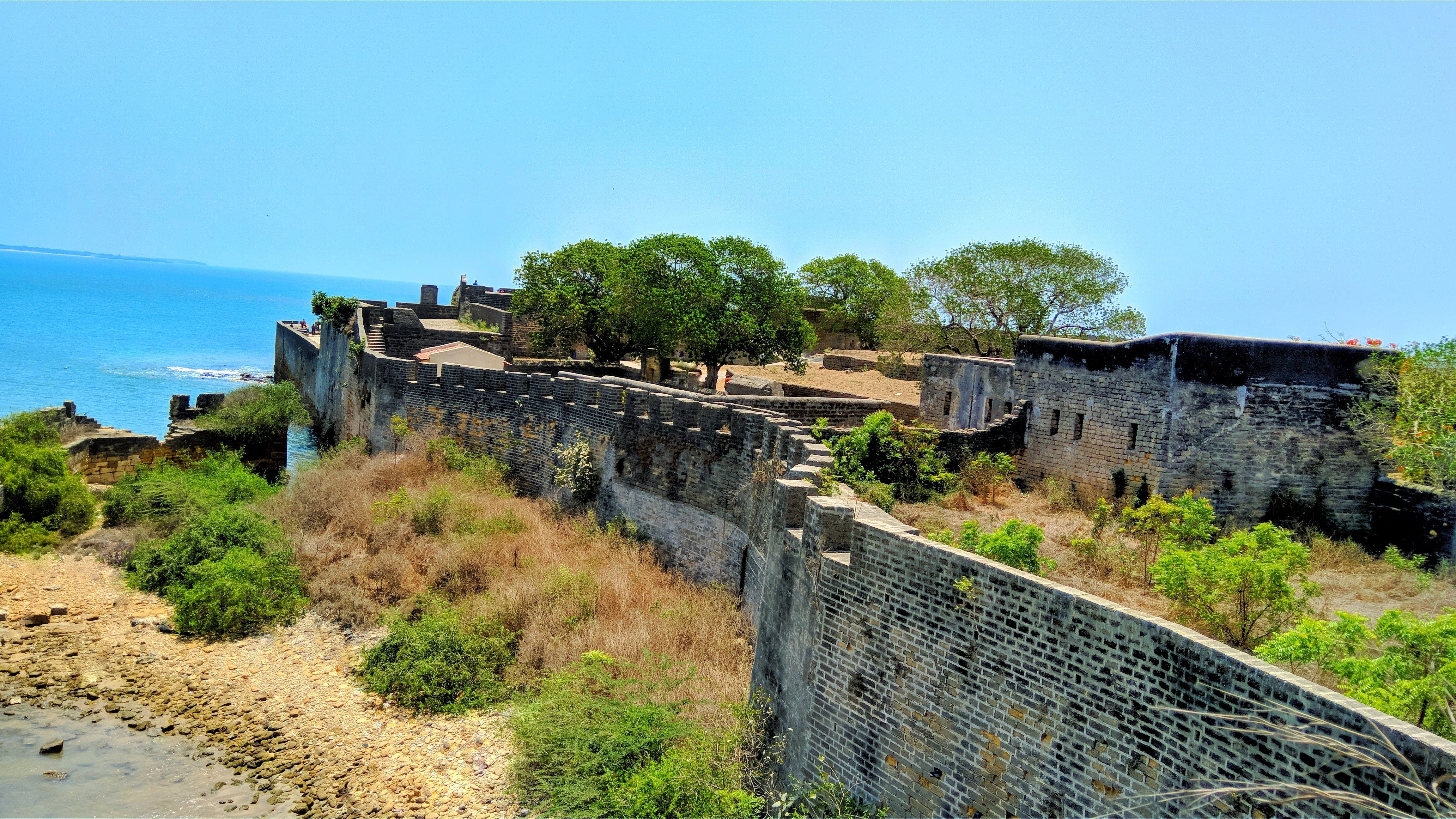 diu fort sea photo itsmnthn mantankumar satani